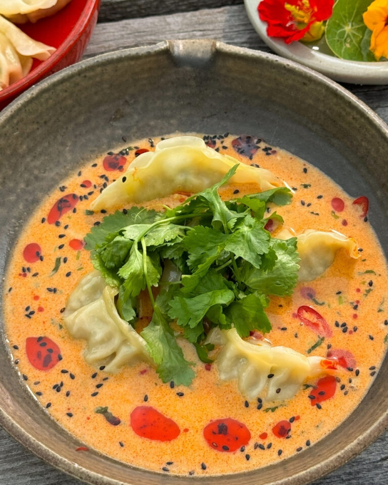 Gyoza soep