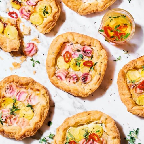 Hartige bieten galettes