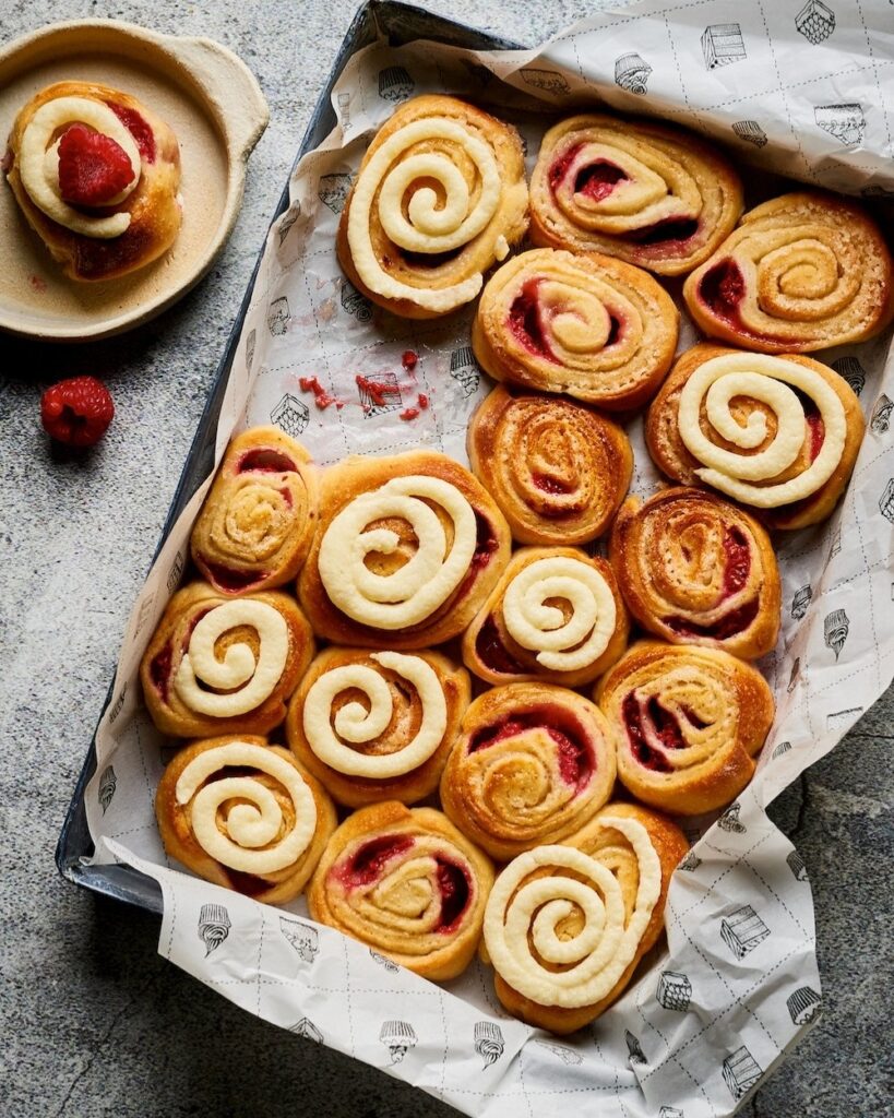 Raspberry rolls | Miljuschka