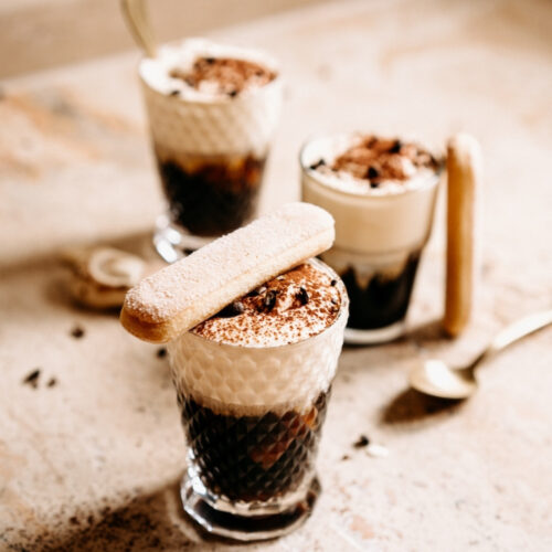 Tiramisu liquido een cocktail met tiramisu smaak