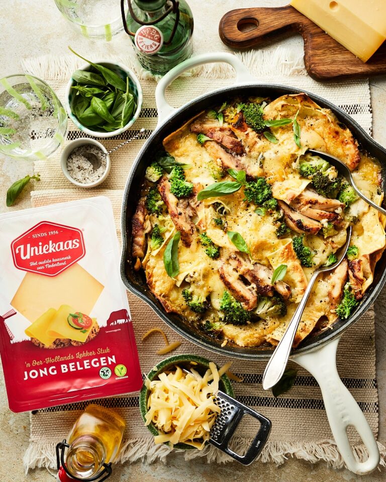 Broccoli lasagne eenpanner branded miljuschka