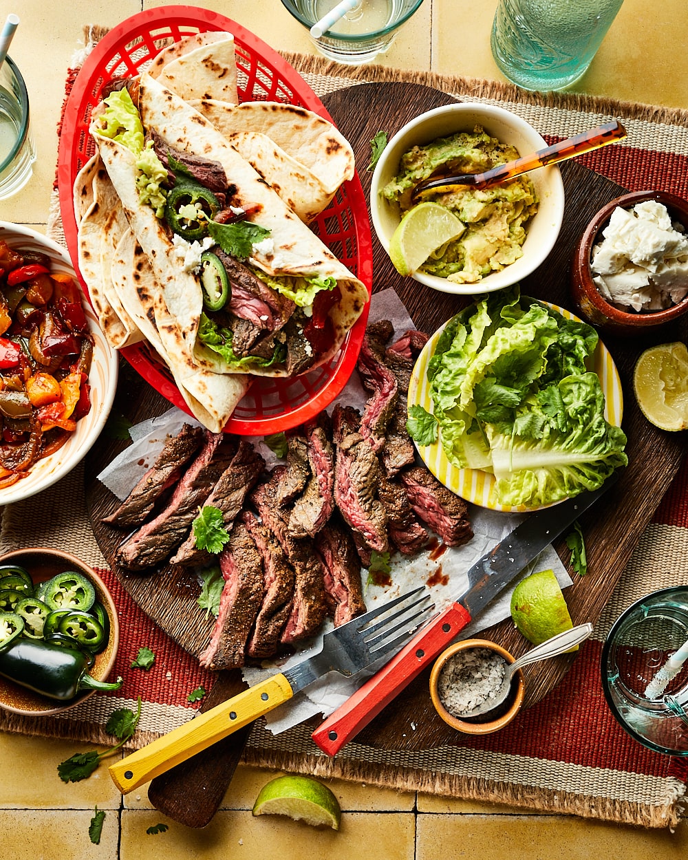 Fajita's bavette miljuschka Fajita's bavette miljuschka