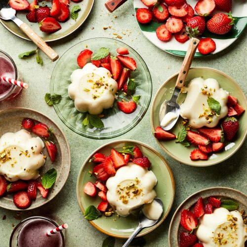 Panna cotta aardbei miljuschka