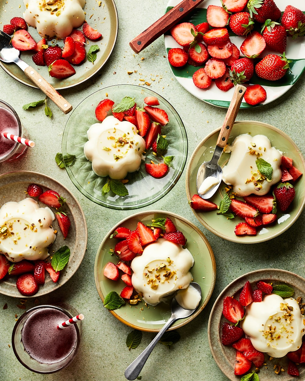 Panna cotta aardbei miljuschka
