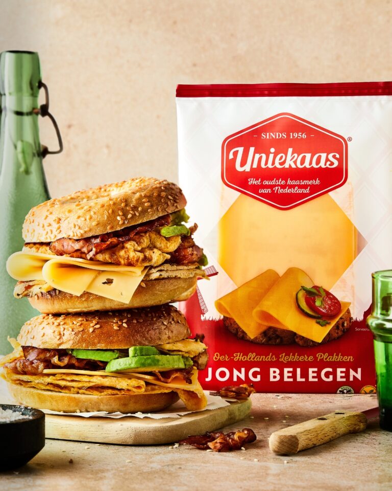 uniekaas ontbijtbagel kaas