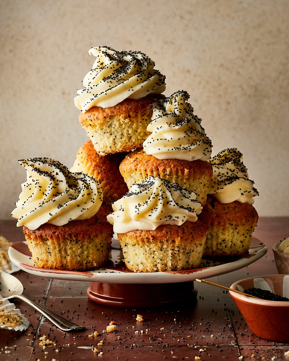 Cupcakes met maanzaad miljuschka
