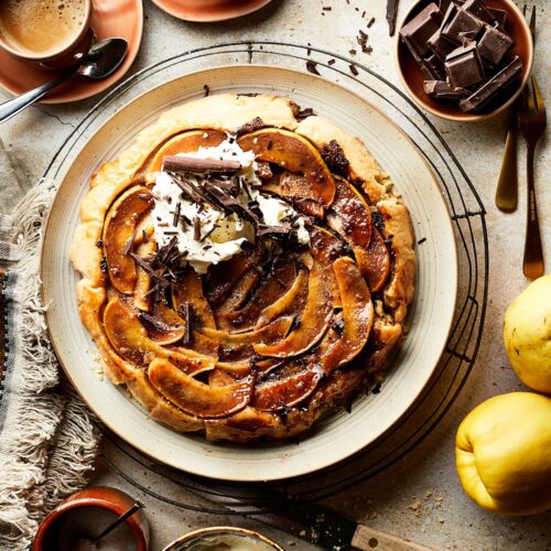 Kweepeer tarte tatin miljuschka