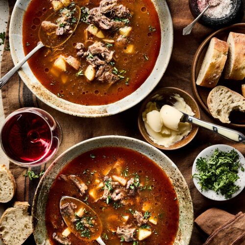 Ossenstaart soep miljuschka