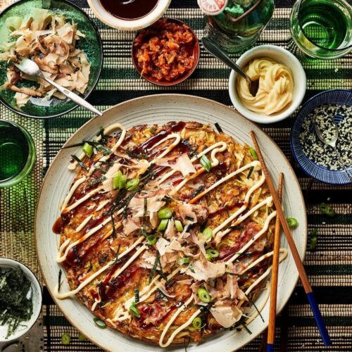 Okonomiyaki food