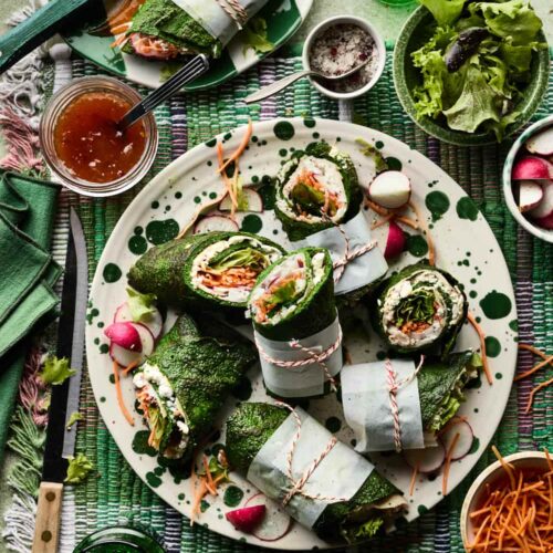 Spinaziewrap met kipfilet miljuschka