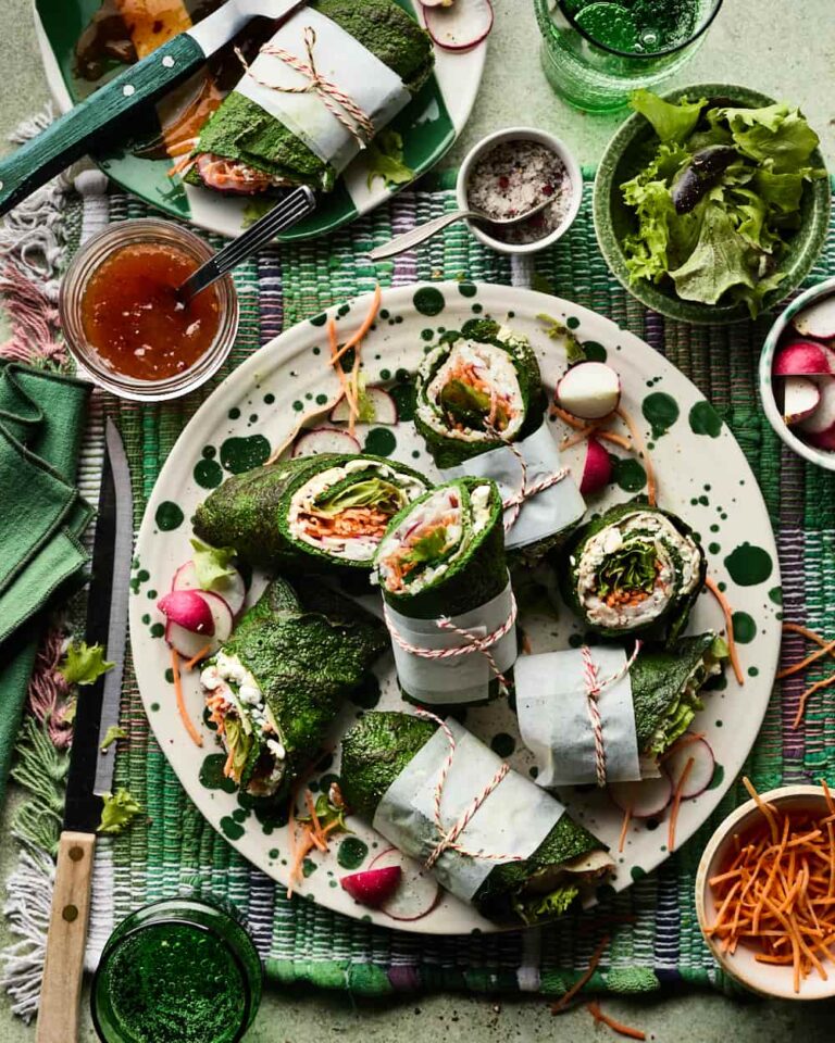 Spinaziewrap met kipfilet miljuschka