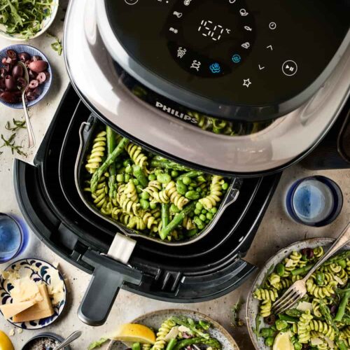 Philips Airfryer Groene pasta Miljuschka