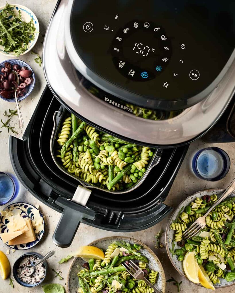 Philips Airfryer Groene pasta Miljuschka