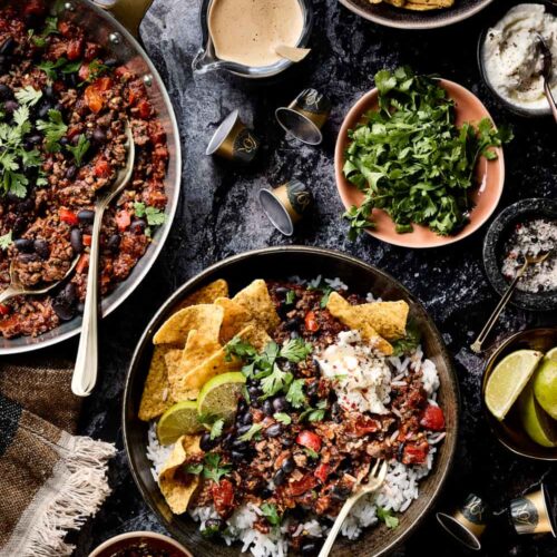 L'OR Chili con carne met koffie - Half Branded miljuschka