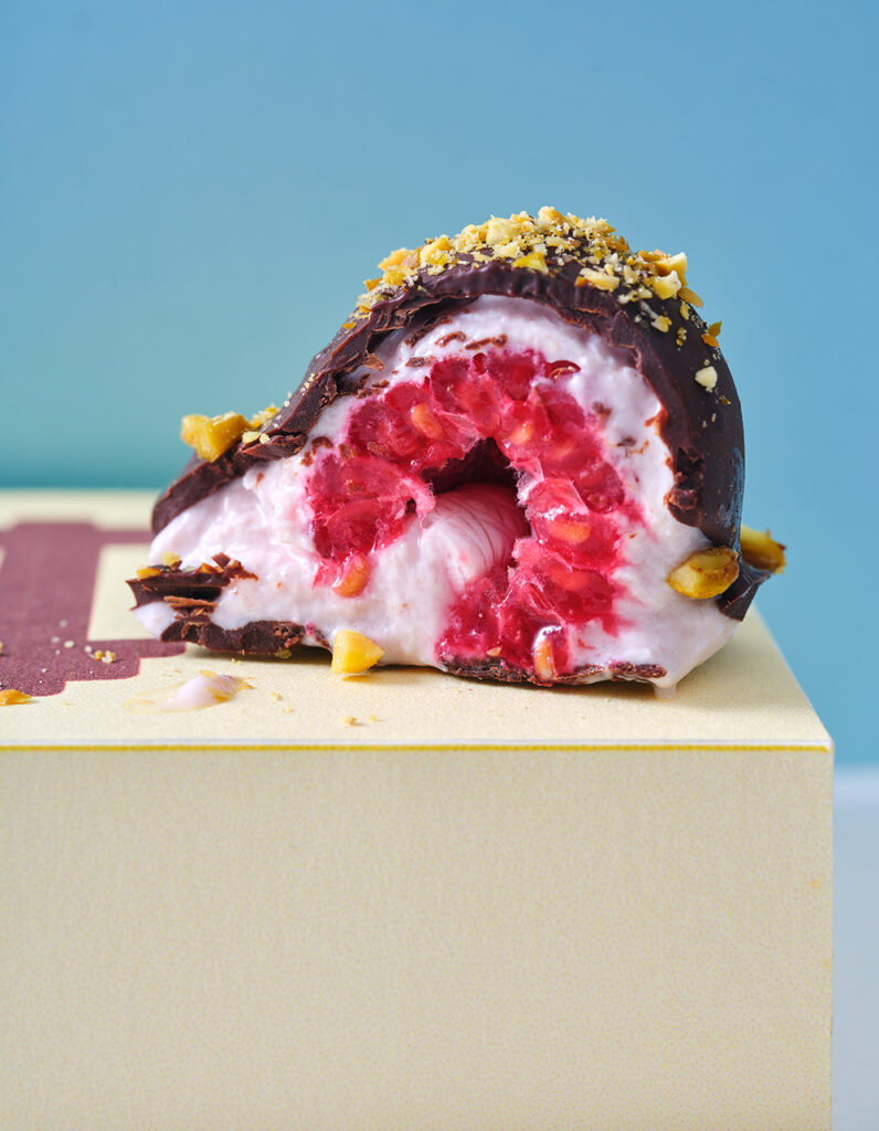 Yoghurt frambozen bite2