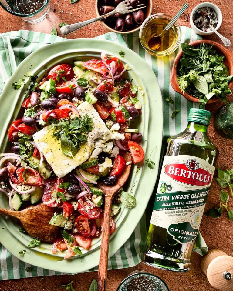 Bertolli Griekse salade recept Miljuschka