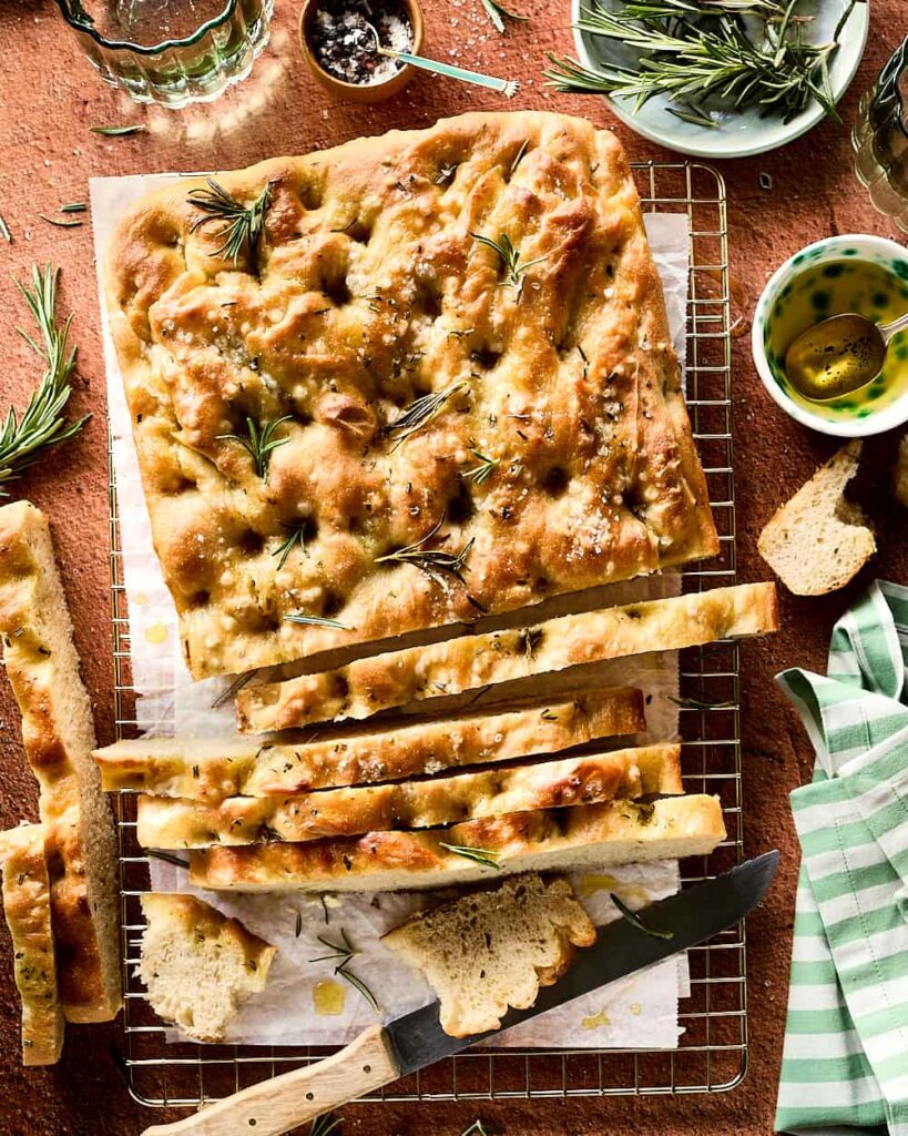 Focaccia rozemarijn-1 Miljuschka Focaccia recept