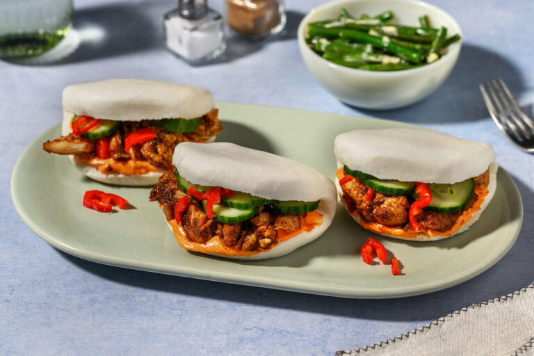 Fusion Chicken Bao Buns with a Surinamese Twist