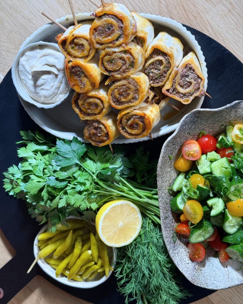 Makkelijke kebab spiesen